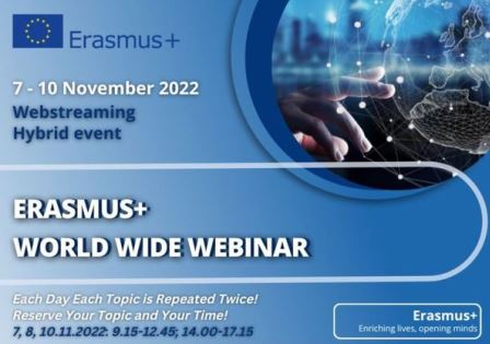 Erasmus+ World Wide Webinar